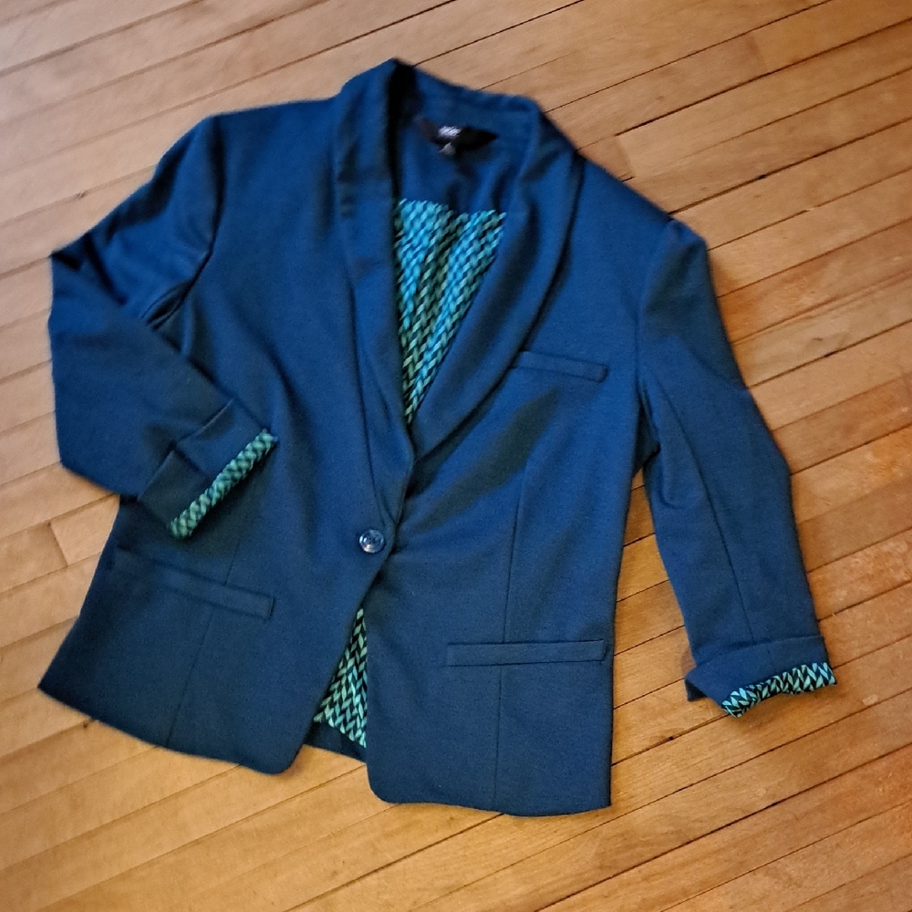 Teal Blazer